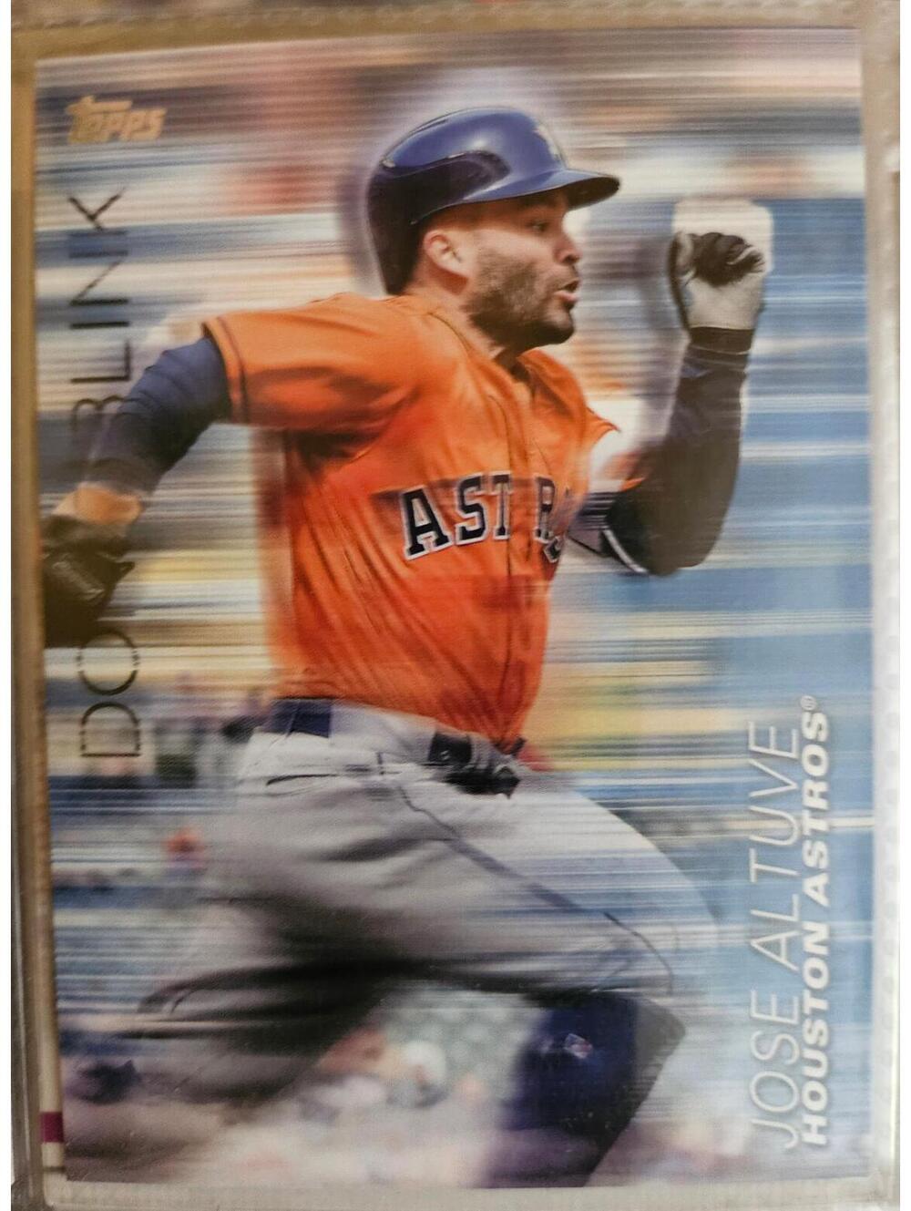 Jose Altuve 2018 Topps Update  Don't Blink (BLUE) insert #DB-10 - Houston Astros